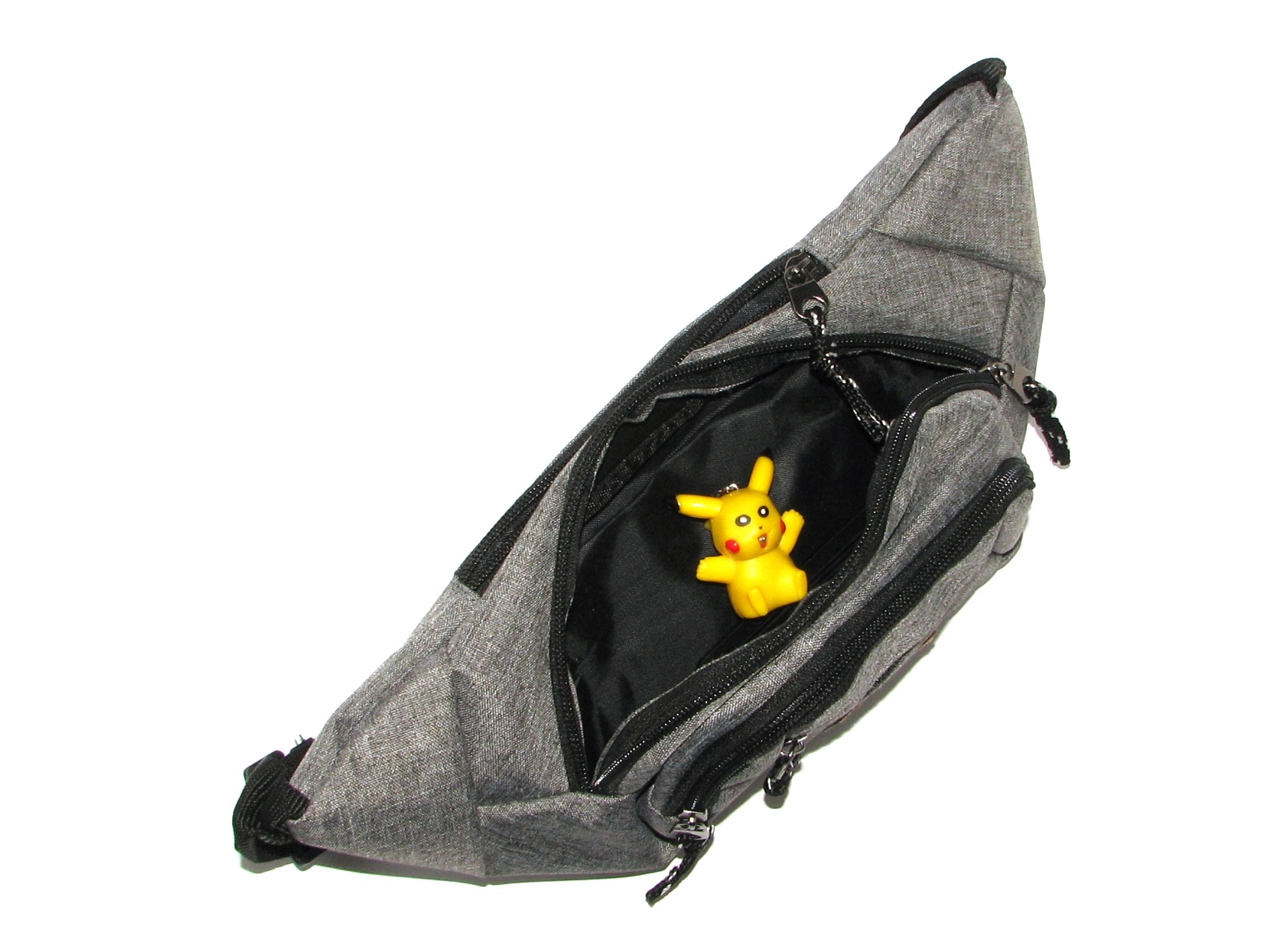 Сумка на пояс (бананка) Rovicky BAG-WB-02-4047 GREY Сумка на пояс (бананка) Rovicky BAG-WB-02-4047 GREY
